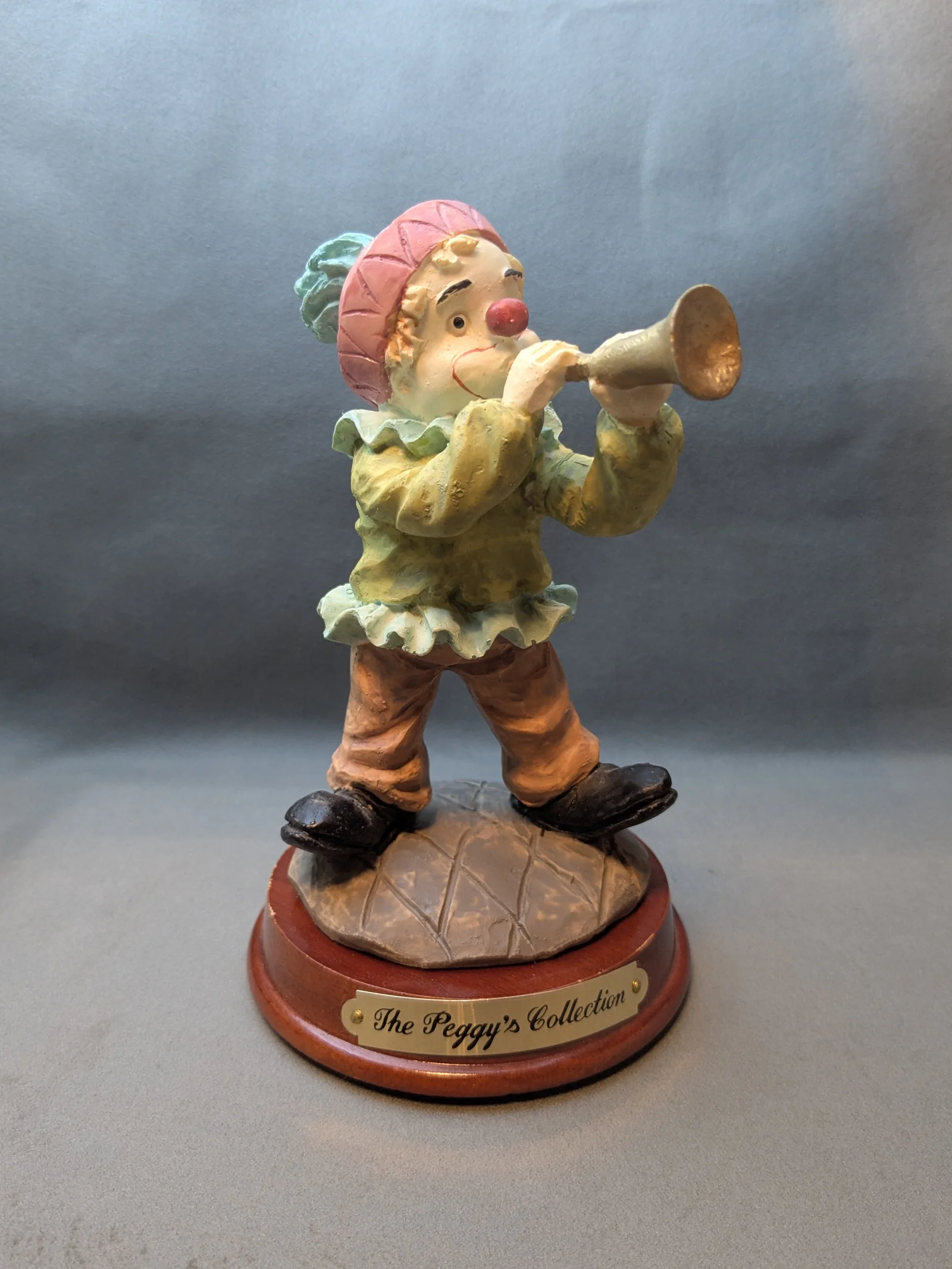 Clown Figur mit Trompete – The Peggy’s Collection Dekofigur Sammler