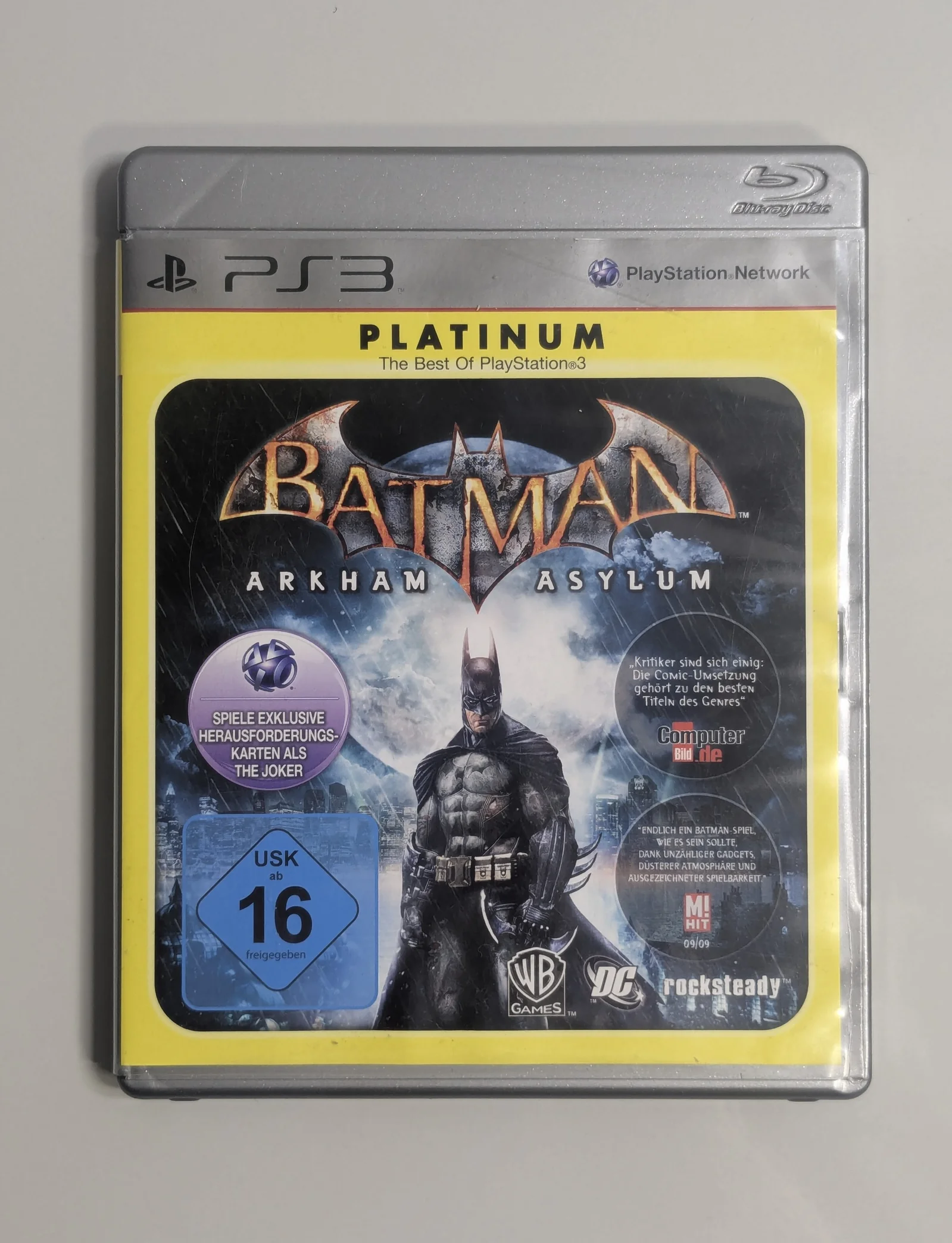 Batman Arkham Asylum Platinum PS3 Playstation 3