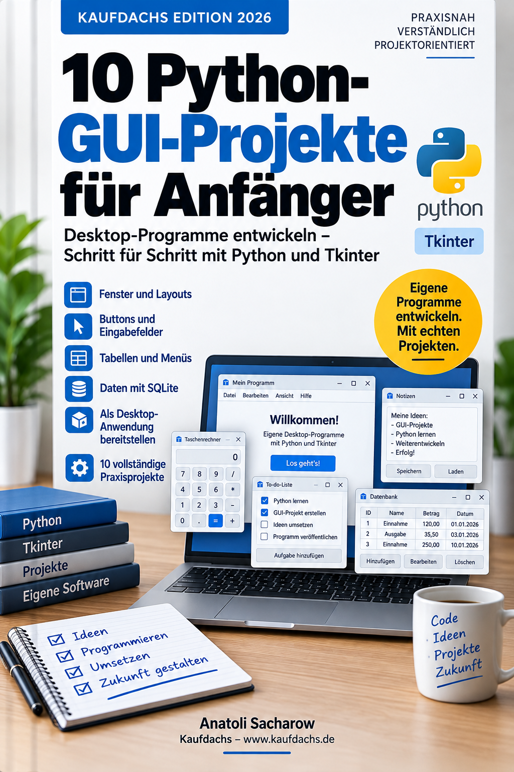 10 Python-GUI-Projekte für Anfänger