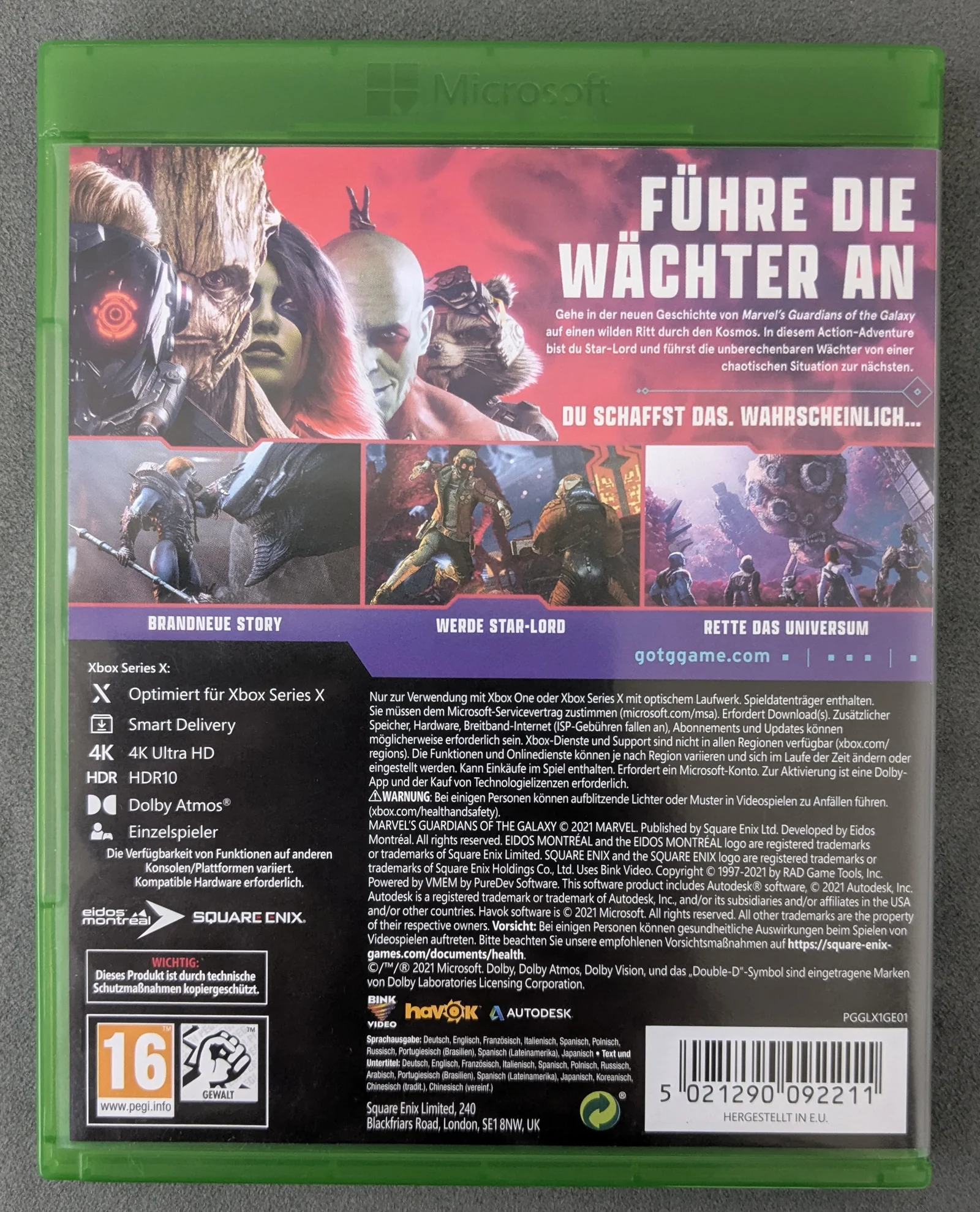 Guardians of the Galaxy - XBox One/Series X - Microsoft