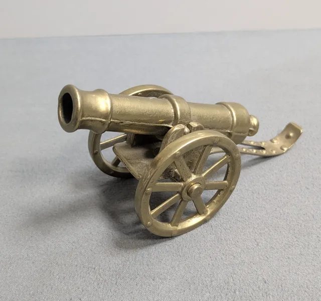 Miniatur Kanone Messing Deko Kanone Feldkanone Militär Historisch Sammlerstück